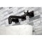 Kingston Brass KS6125DX Two-Handle Wall Mount Bathroom Faucet, Oil Rubbed Bronze KS6125DX - alternate 4
